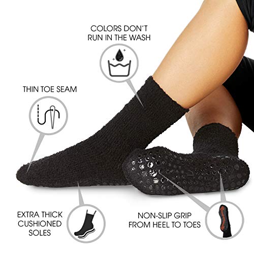 Image of LA ACTIVE Non Slip Yoga Grip Socks - Barre Ballet Pilates Athletic Socks for Men and Women