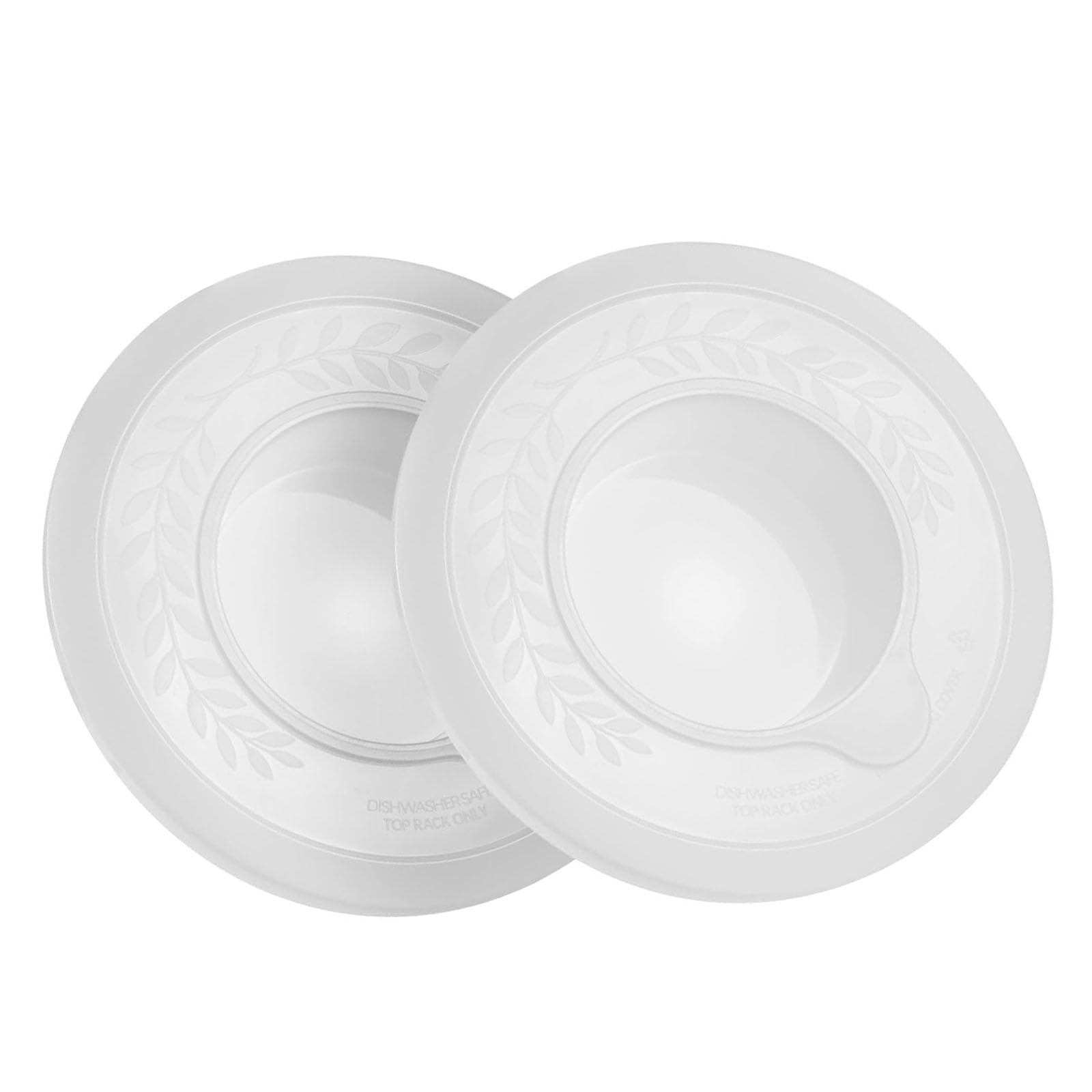 ERRORY 2PCS Mixer Bowl Lid Covers for 4.5-5QT Capacity Dishwasher Safe Covers Minimize Food Waste During Kitchen Mixing Stand Mixer Attachments