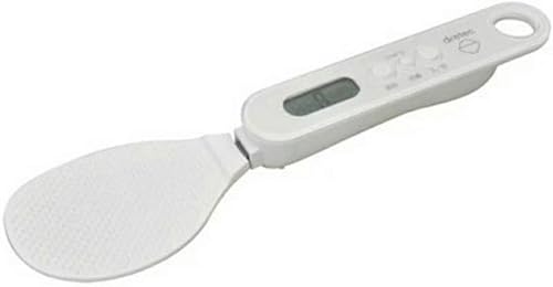 dretec Attained Calorías de arroz Digital Arroz Scoop Escala Blanco ps-033