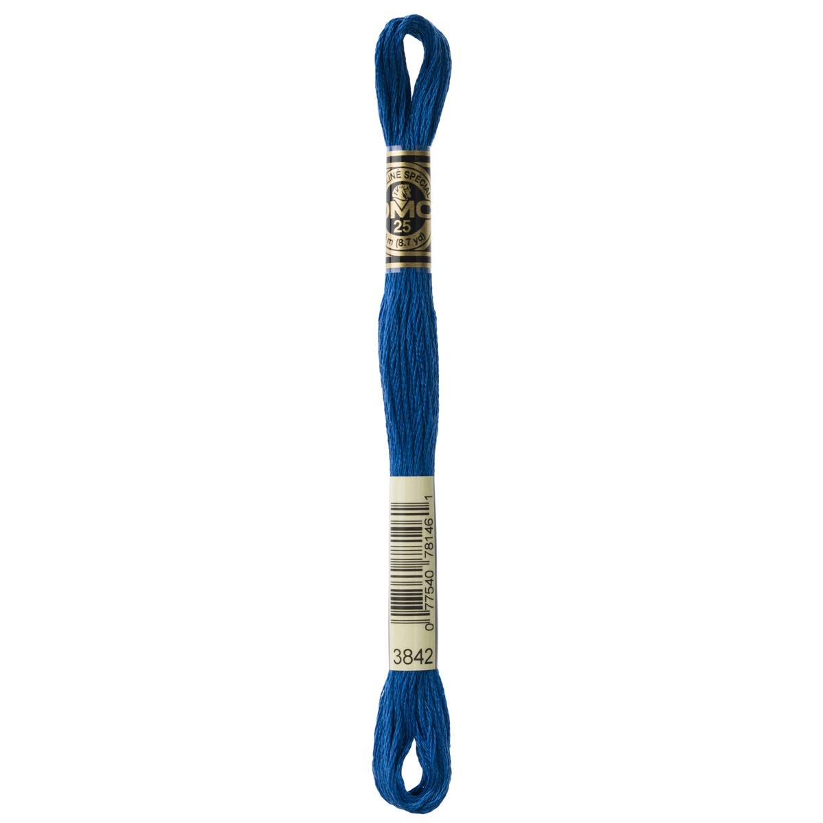 DMC Embroidery Floss Mouline Stranded Cotton Thread for Hand Embroidery and Sewing - Colour No: 3842-12 x 8m Skeins โ image 1