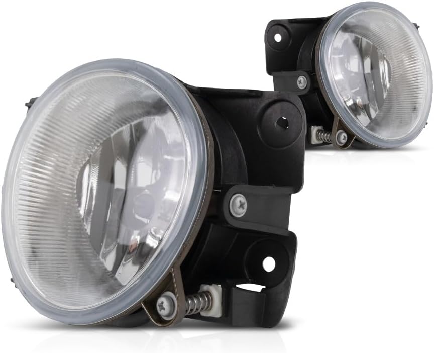KarParts360 for Honda Pilot Fog Light Assembly 2009 2010 2011 Pair Driver and Passenger Side for HO2594100, HO2595100, 33951-SZA-305, 33901-SZA-305
