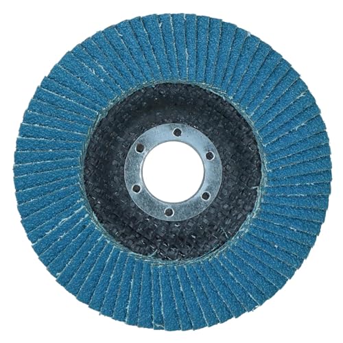 Discos lijadores de circonio de grano 60 para amoladora angular TE332 en pack de 10 unidades 2