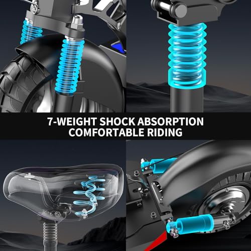 ASKGO Q2 Electric Scooter Adults, 1200W Motor, 27mph 35Miles