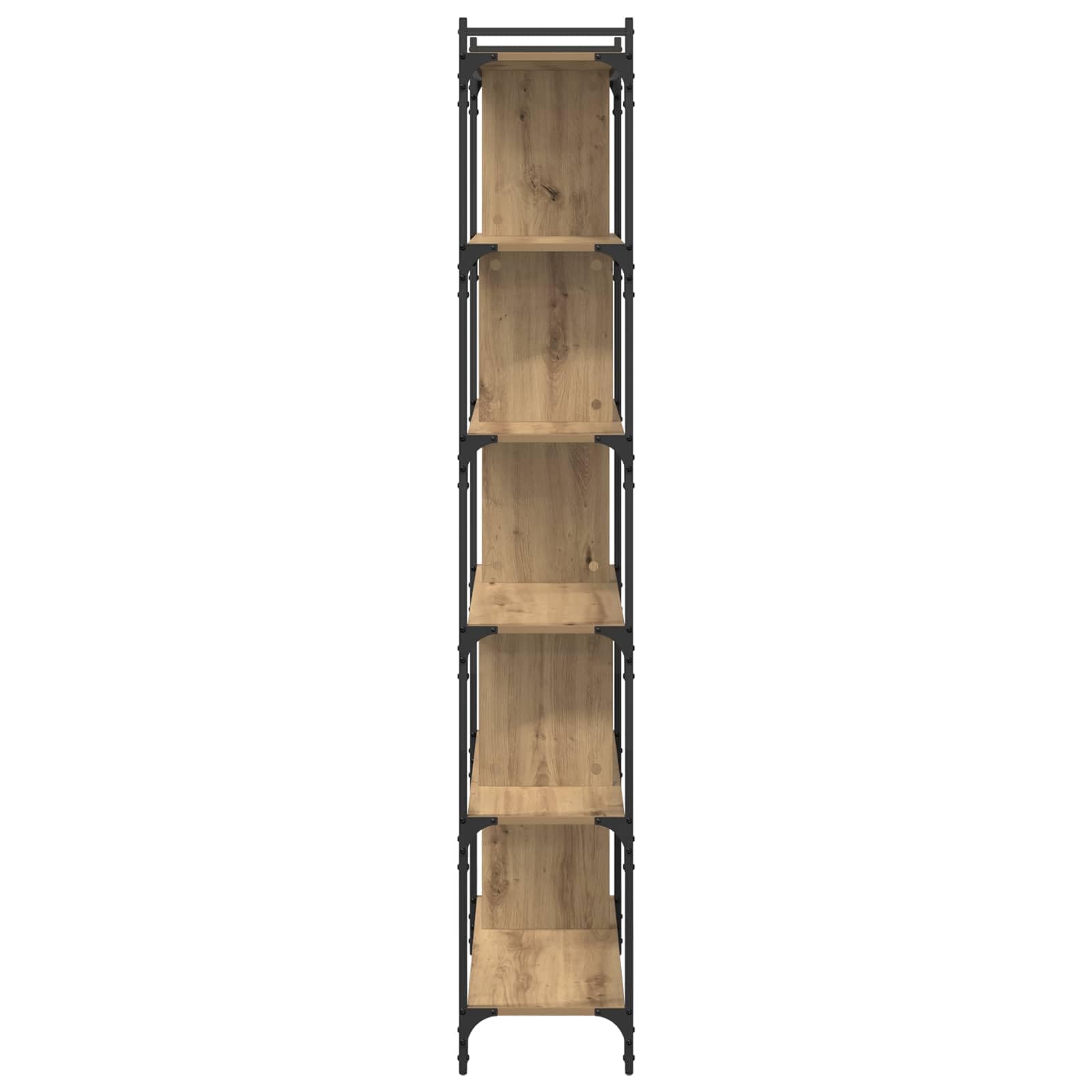 Generisch Bücherregal Artisan-Eiche 76 x 32 x 192 cm Holzwerkstoff,Möbel,Regalsysteme,Bücherregale Bücherschränke-882170