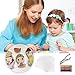 BAPHILE 64pcs Heat Shrink Plastic Sheets& Shrinky Art Paper Kit with 15PCS Clear Plastic Blank Sheets, Hole Punch, Keychains, Colored Lobster Clasp, Pencils for Kids Creative DIY Handmade Craft