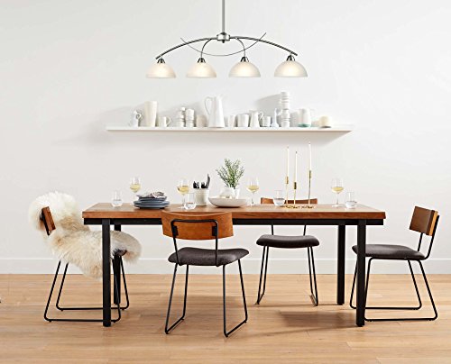 Daycent DZ32067U Contemporary Alabaster Frosted Glass Pendant Lighting For Kitchen Island Hanging Ceiling Lighting Fixture thumb #2