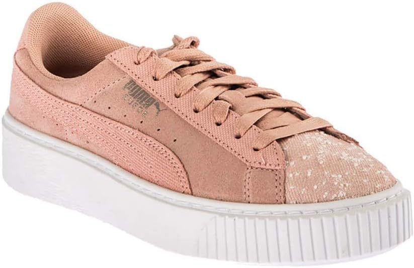 Puma Suede Platform Pebble, Scarpe da Ginnastica Basse Donna, Beige (Peach  Beige White), 39 EU : Amazon.it: Moda