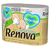 Renova Rouleaux de cuisine 100 pourcent Recycled and Paper Pack, Papier, Blanc, 100 Unité (Lot de 2)