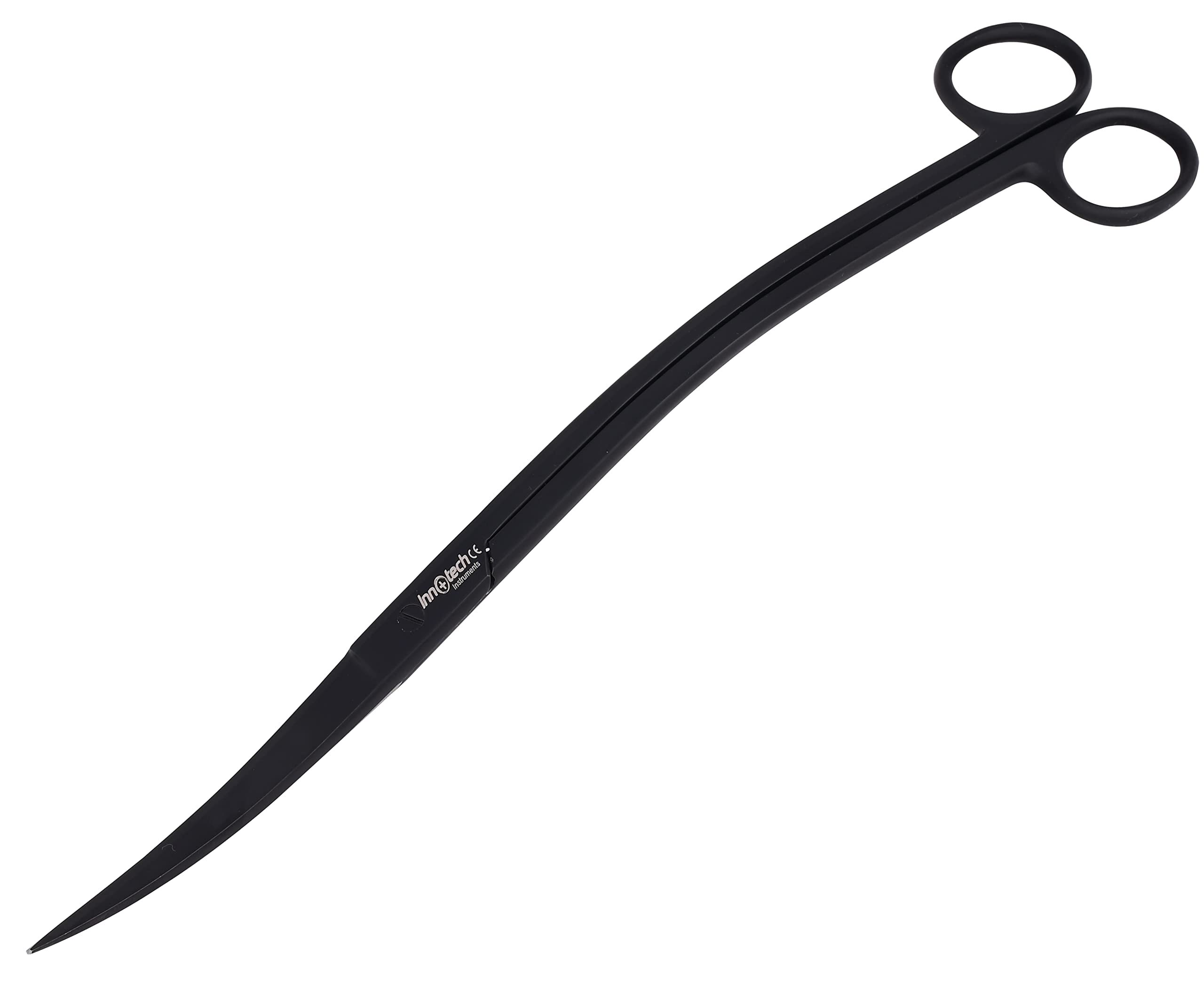 LANDEN Aquarium Schere Gewellt – 210 Mm, Edelstahl – Für Wasserpflanzen Trimmen & Aquascaping