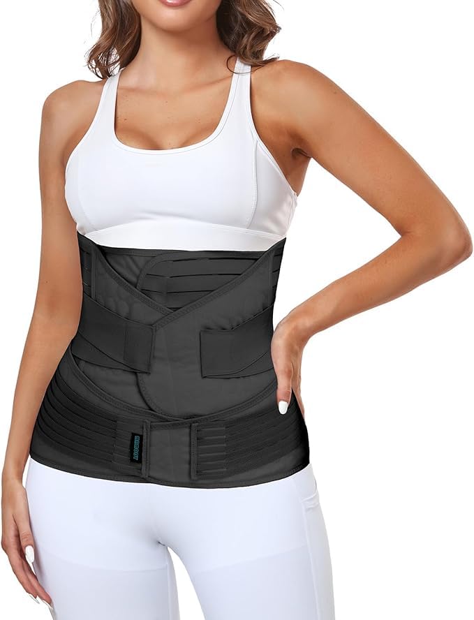 Image of MAMODY Waist Cincher Shapewear (L, Midnight Black)