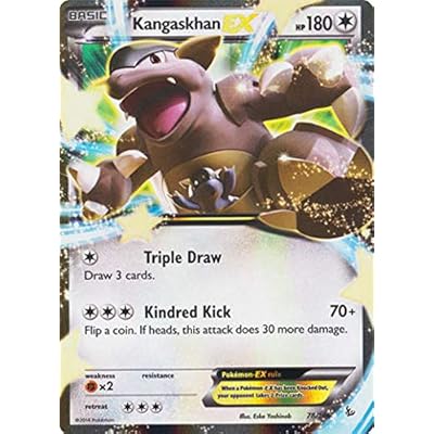 Buy Pokemon Kangaskhan Ex Xy Flashfire 78106 at Ubuy Barbados