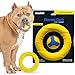 BULLTUG â€“ Chew Ring & Fetch Ball Set - Tough Dog Toys for Aggressive Chewers - Heavy Duty, Strong, Non-Toxic Natural Rubber for Medium & Large Dogs