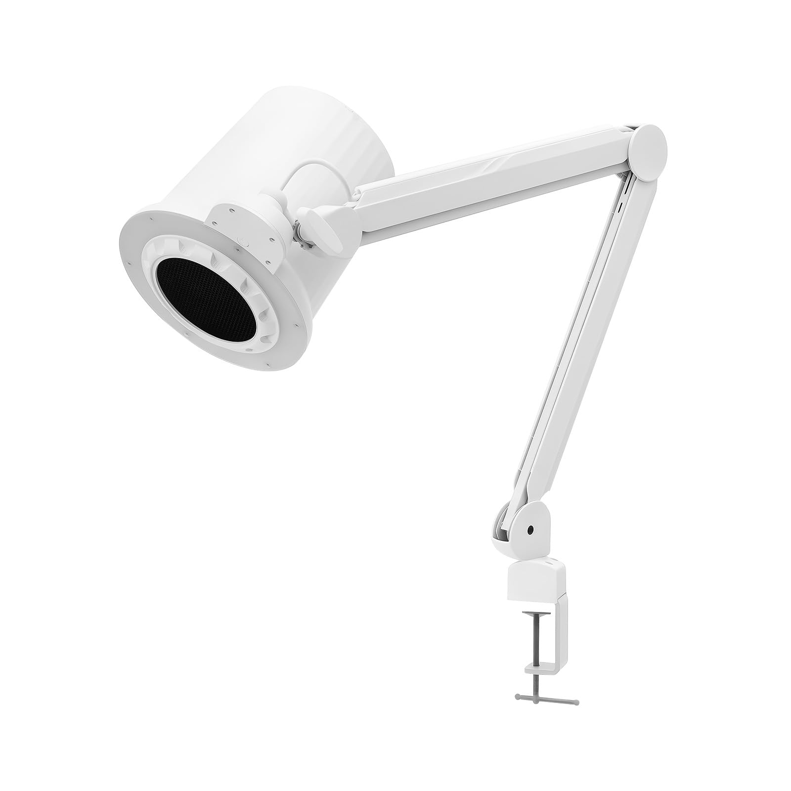 Professioneller Nagelstaubsauger mit LED Lampe, Nagelstaubabsaugung Nagelstaubsammler 55W 10 Gänge 110V~250V 0-4300rpm für Maniküre Pediküre Fußpflege Nagelstudio Salon Heimgebrauch
