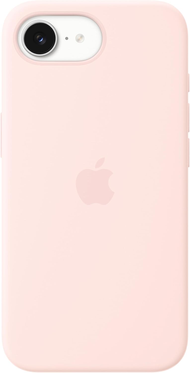 Apple iPhone 17e Silicone Case with MagSafe – Soft Pink ​​​​​​​
