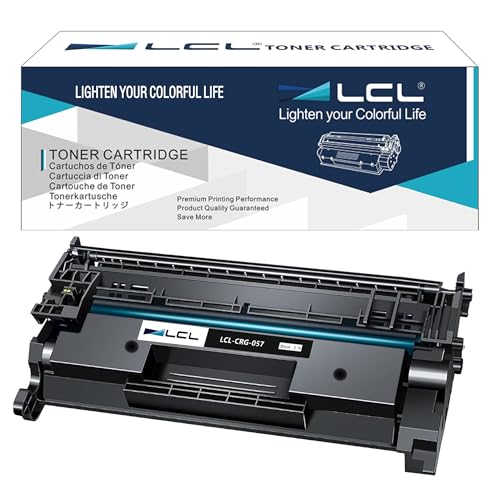 LCL 057 Toner Cartridge for Canon 057 057H for Canon i-SENSYS LBP223dw LBP226dw LBP233DW LBP236DW MF443dw MF445dw MF453DW MF455DW (1PK Black)