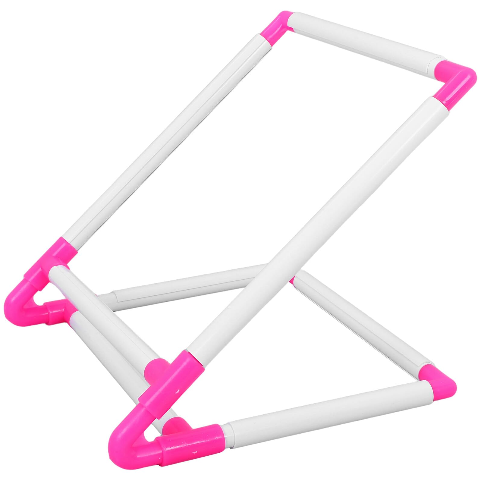 Healvian Soporte Bordado de Cruz Mesa de Punto de Cruz para Pvc Bastidor Estable y Fácil de Montar y Adecuado para Proyectos DIY