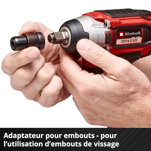 Boulonneuse Sans Fil EINHELL IMPAXXO 18/230 – 18V, 230 Nm, Moteur Brushless - vue 10