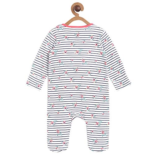Image of miniklub Baby Flutter Sleeve Round Neck Knit Cotton Top And Bottom, (Multi)