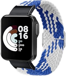 KangPlus Sport Band Compatible with Redmi Watch ,Woven Elasticity Replacement Wristband Sport Soft Breathable Fabric Adjustable Band with Remove Tool for Women Men