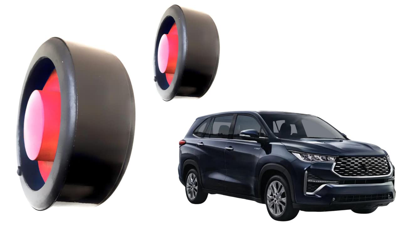 for Toyota Innova Hycross | Ride Height Lift Kit (Rear Set of 2 Pcs) | Increases Ground Clearance | Easy Installation | OEM Safe Design | Front Side Not Required