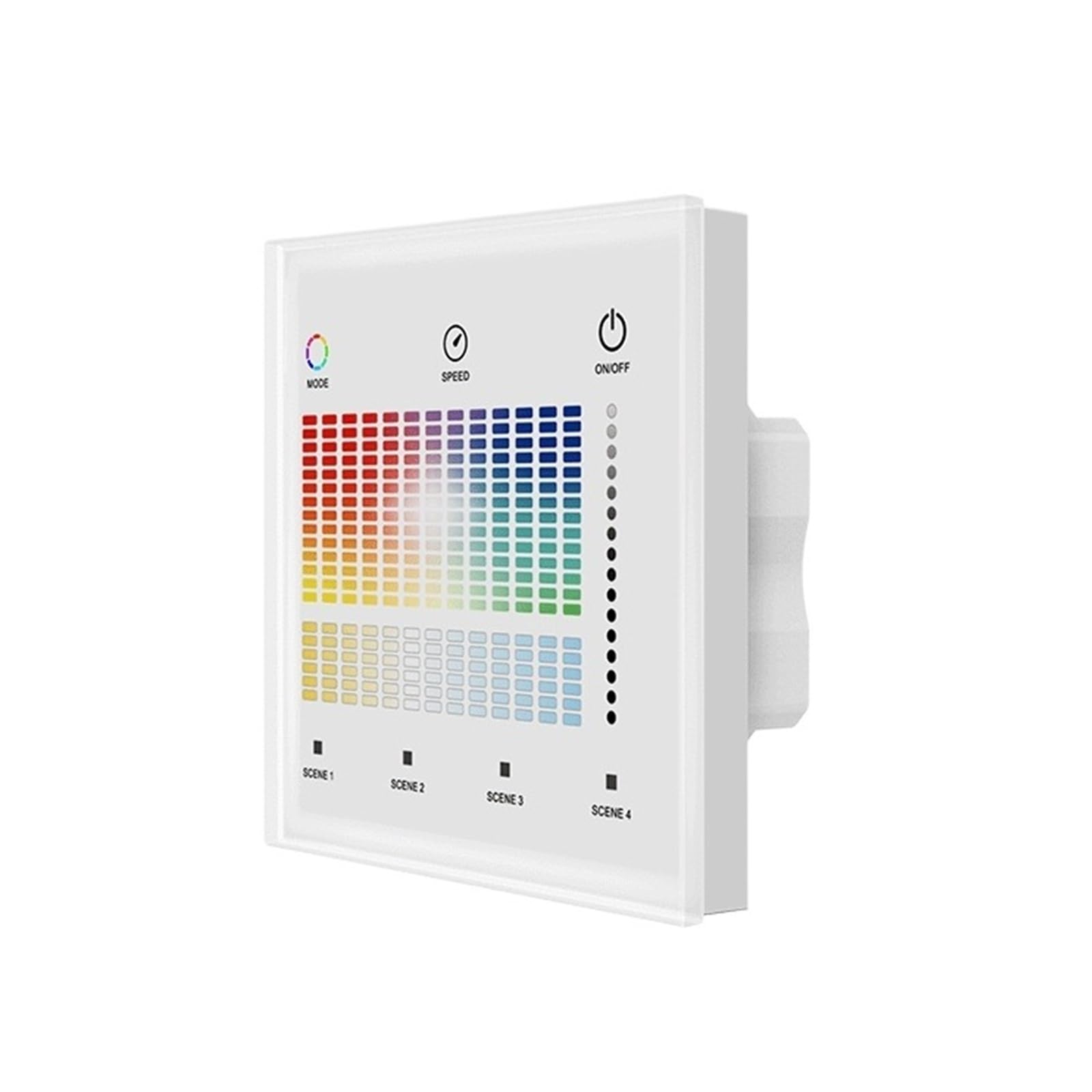 5-Kanal-DALI-LED-Dimmer mit Konstantspannung (DC 12 V, 24, 36, 48 V) Digitalanzeige und Druckknopfschalter(TD5-S(W) Only)