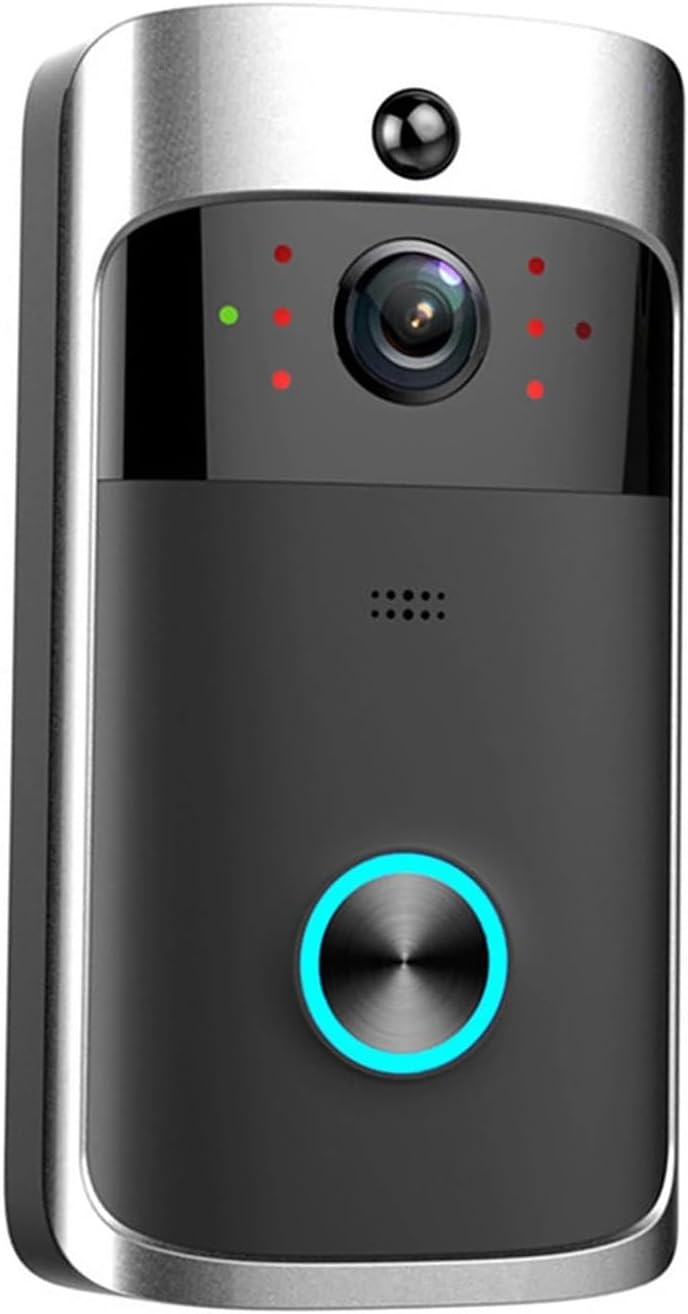 Wireless Smart Doorbell Night Vision 720P HD Indoor Machine PIR Detection Motion Sensing Security Protection Device