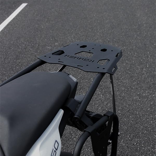 Image of Premium Luggage Carrier | Top Rack | Luggage Rack Compatible with Bajaj Pulsar N160|N250|F250 (Black) (Pack of 1) (Adventure)