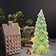 Weihnachtsbaum Mit Led, 24cm Glas Weihnachtsbaum Klein, Weihnachtsbaum Mit Beleuchtung, Beleuchtung Weihnachtsbaum Mit Akku, Tisch Weihnachtsbaum Mini, Kleiner Tannenbaum, Kinder Geschenke