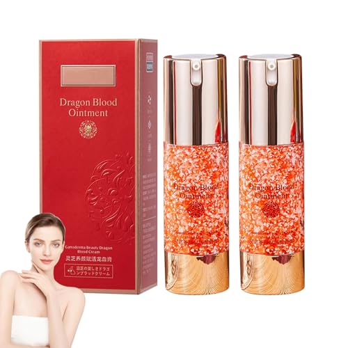 Dragons Blood Easy Cream, crema natural antiarrugas, crema hidratante antienvejecimiento, mejora el brillo y la firmeza de la piel, cuida, adecuada para todos los tipos de piel (2 unidades, talla