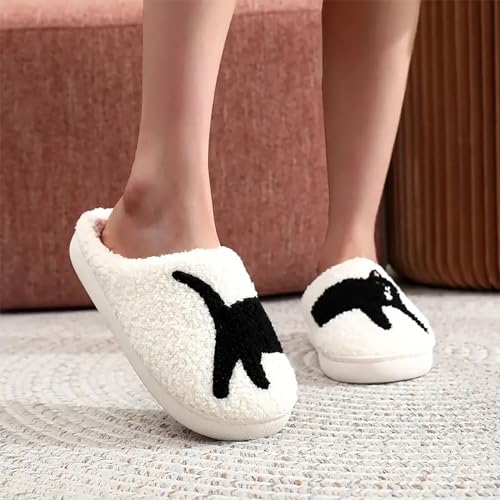 Image of Women's Men's Cute Frog Slippers Fuzzy Memory Foam Kawaii Cartoon Animal Slippers Winter Warm Fluffy Shoes