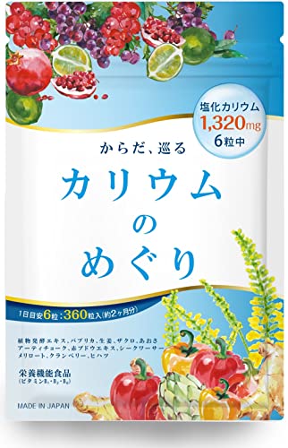 医師も大注目の カリウム サプリ 塩化カリウム 1袋79200mg