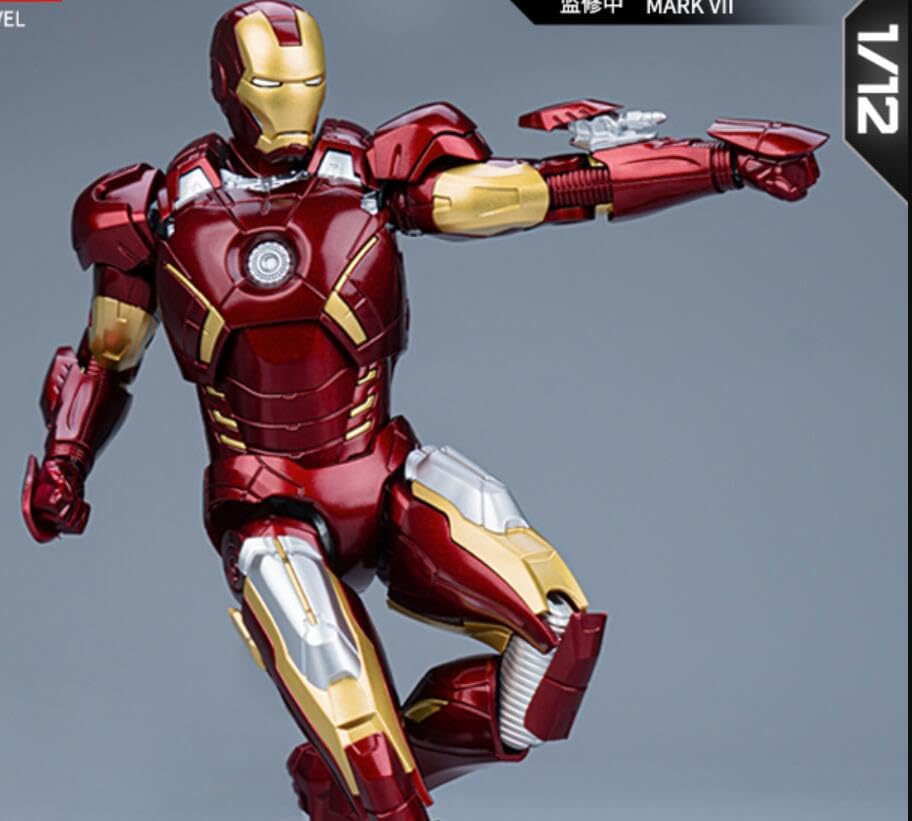 Fondjoy 1/12 アイアンマン MK1-MK7 フル可動プラモデル完成品 Fondjoy 1/12 アイアンマン MK1-MK7 フル可動プラモデル完成品