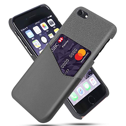Qualità Top: La Cover iPhone SE 2020 è realizzata in pelle PU di alta qualità, Tessuto in microfibra di nylon e hard PC, protegge vostro smartphone da cadute accidentali, urti, polvere e graffi. Superficie morbido in PU pelle offre uno stile semplicistico e una presa confortevole.