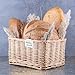 14pcs Baskets Label Clip On with 2pcs White Marker Pen,Removable Bin Labels Basket Labels Clip on for Storage Bins,Pantry Organization Box