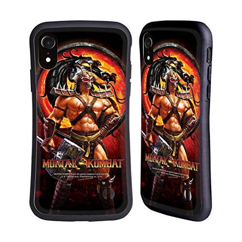 Head Case Designs Officially Licensed Mortal Kombat 9 Shao Kahn Character Art Hybrid Case Compatible with Apple iPhone XR