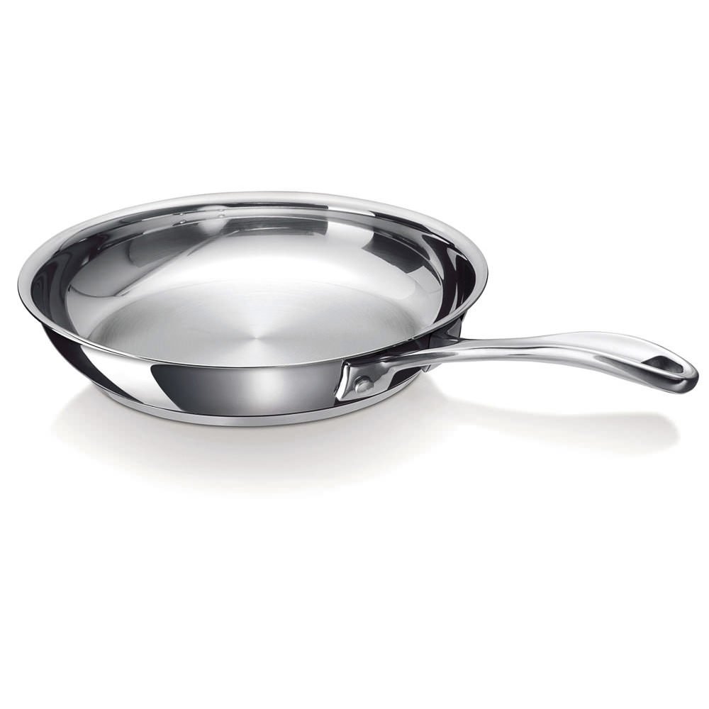 Beka Chef Poêle 28, sauteuse inox 18/10, tous feux induction, acier inoxydable