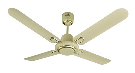 Bajaj Regal Gold 4 Blade 1200 mm Ceiling Fan (Ivory)
