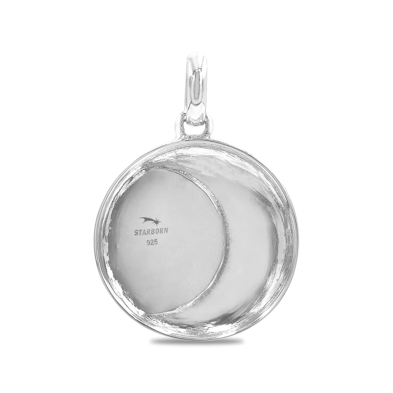 Starborn Campo del Cielo Meteorite Starfield Pendente in argento sterling