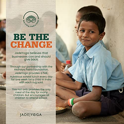 Jadeyoga Handwoven Dharba Grass Meditation Mat - Meditation Accessories, Handwoven Mat, Foldable, Lightweight, Durable Meditation Mat, Great For Men And Women's Relaxation - (26" X 72") #TOP5