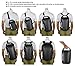 MARCHWAY Floating Waterproof Dry Bag Backpack 5L/10L/20L/30L/40L, Roll Top Sack Keeps Gear Dry for Kayaking, Rafting, Boating, Swimming, Camping, Hiking, Beach, Fishing (Black, 40L)