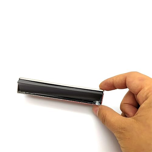 Miniatura 5 de IXIGER Cigarrillo de mano de rodillo, 4.331 in, máquina de laminación cruda, tabaco automático de metal, máquina de laminación de fumar