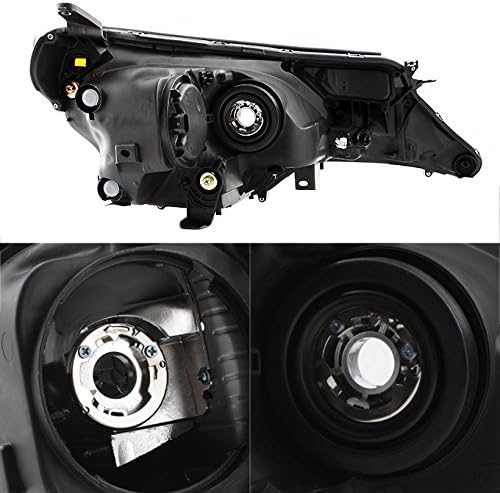 Miniatura 8 de AKKON - Para 13-15 Toyota RAV-4 SUV proyector faros faros conductor lado izquierdo reemplazo directo