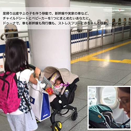 Amazon Co Jp Doona Isofix シートベルト固定両対応 インファントカーシート 日本正規品 世界初チャイルドシートにもなる ベビーカー ネイビー 0か月 2年保証 ベビー マタニティ
