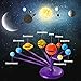 AluAbi Solar System Model Kit, Glow in Dark Planet Model, Stem Toys Gift for Kids & Teens, Science Activities for Ages 5-8+, Kids Crafts Ages 4-8, Birthday Gift for Boys Ages 4 5 6 7 8-12 Year Old