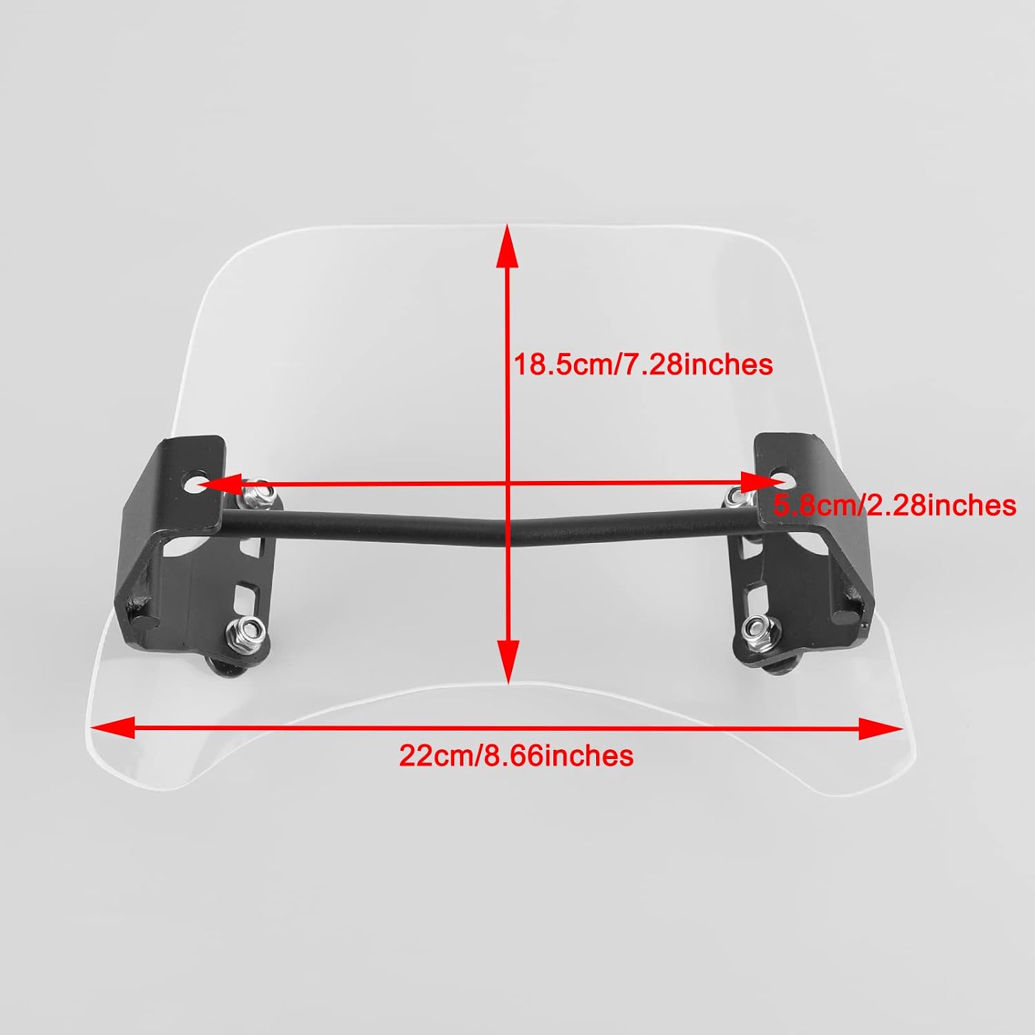 Motorcycle Windshield Windscreen Replacement for HONDA Rebel 1100/DCT 2021-2022