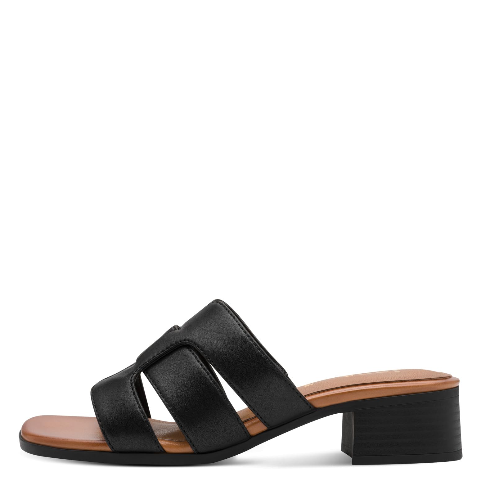 Jana Softline Leather Mule Heel 8-27766-46 Sandalia con talónMujer