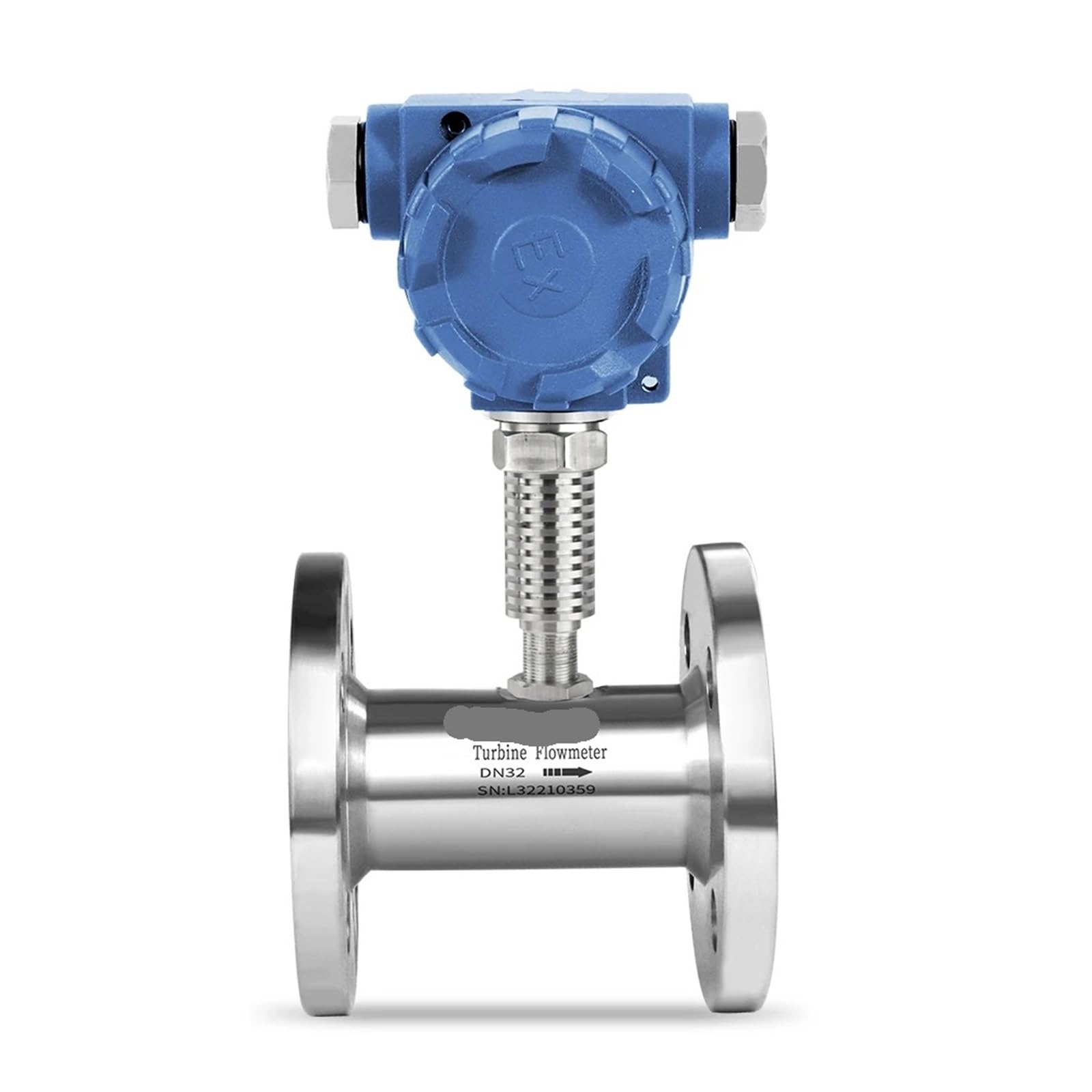 Débitmètre liquide DN20 à turbine avec écran LCD pour un suivi précis