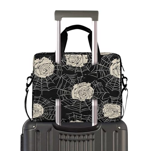 Maletín para laptop FOLIOSA tejido poliéster negro miniatura 2