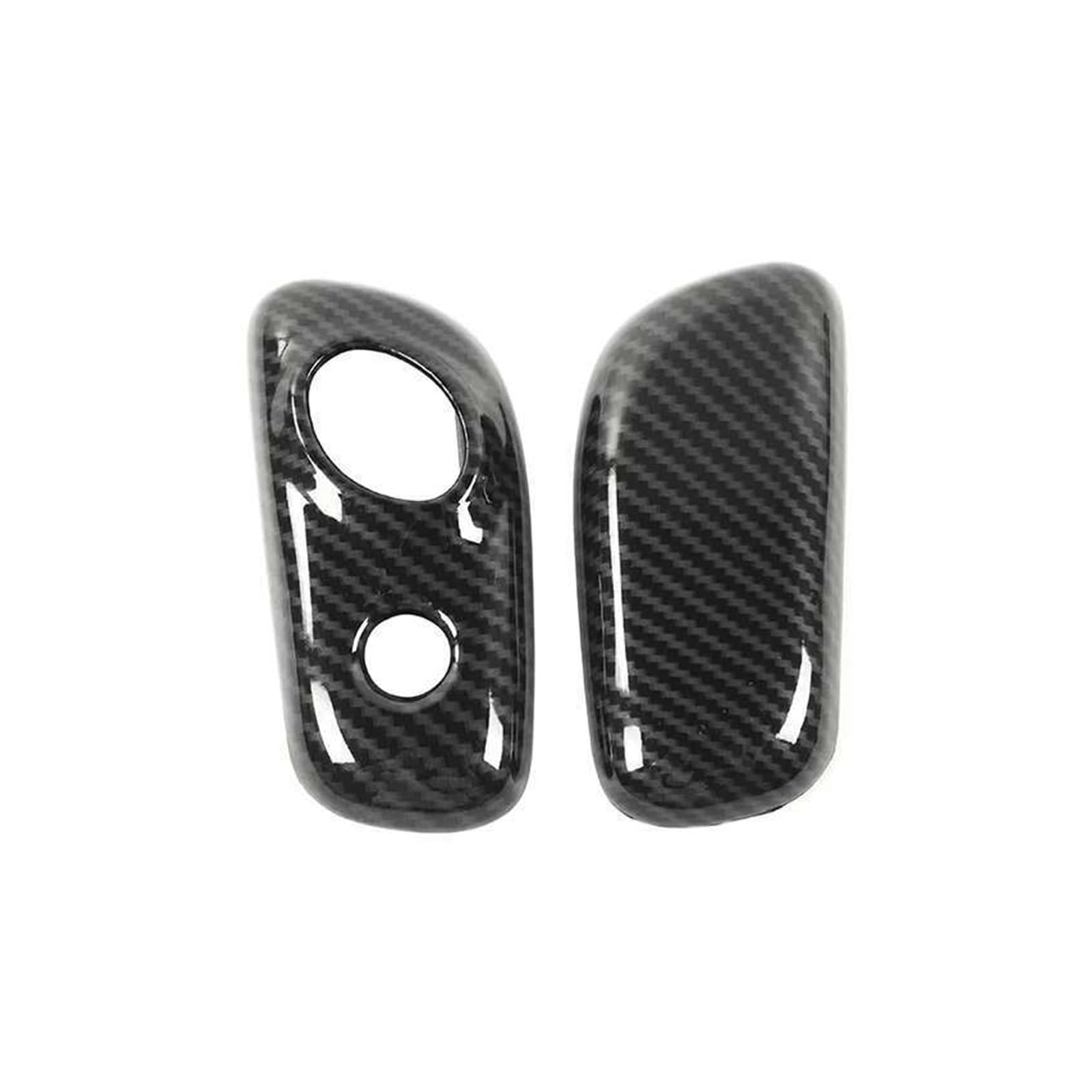 Interior Trim for F150 for Raptor 2009-2014 Interior Accessories ABS Car Gear Shift Head Decoration Cover Stickers Cover Trim Sticker(Carbon Fiber Black)