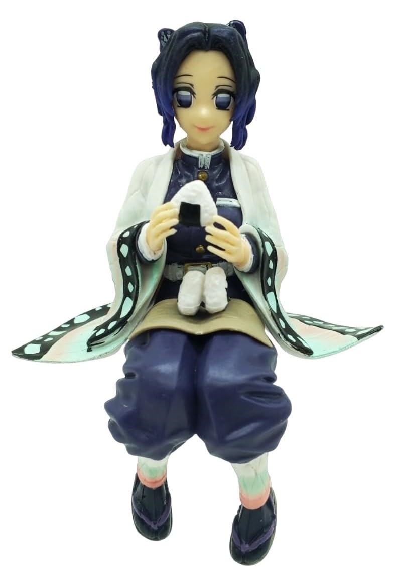 Blue Aura Shinobu Action Figures Height -15cm Collectible for Anime Fans | Shino Perching